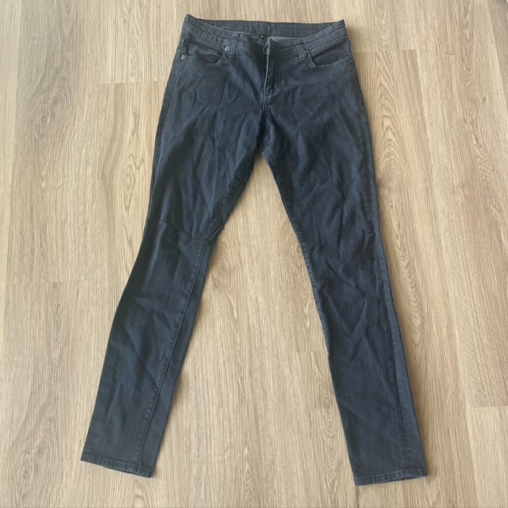 ** Kut From The Kloth Elle Stiletto Skinny Jeans 6 Black High Rise